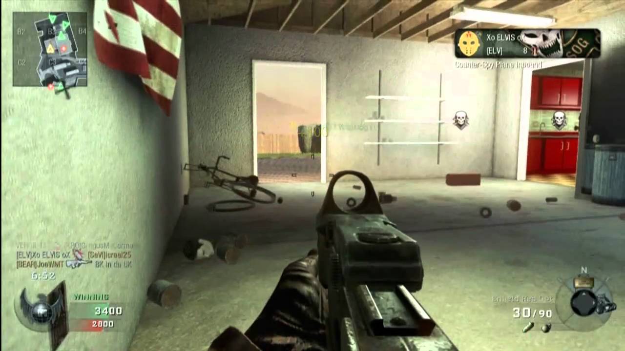 Black Ops Team Deathmatch Nuketown Multiplayer Gameplay #2 HD 36-10-4 (Xo ELVIS oX)