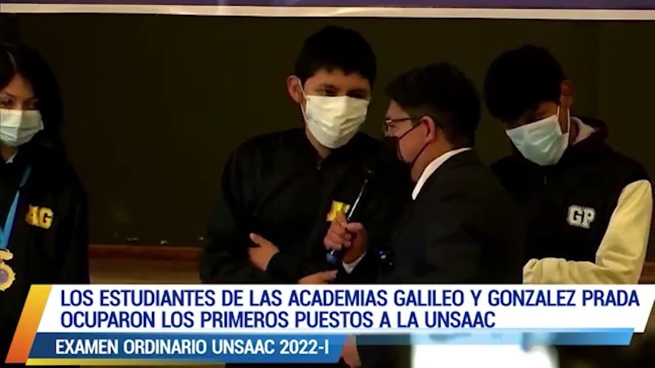 Resultados Examen Ordinario UNSAAC 2022-I