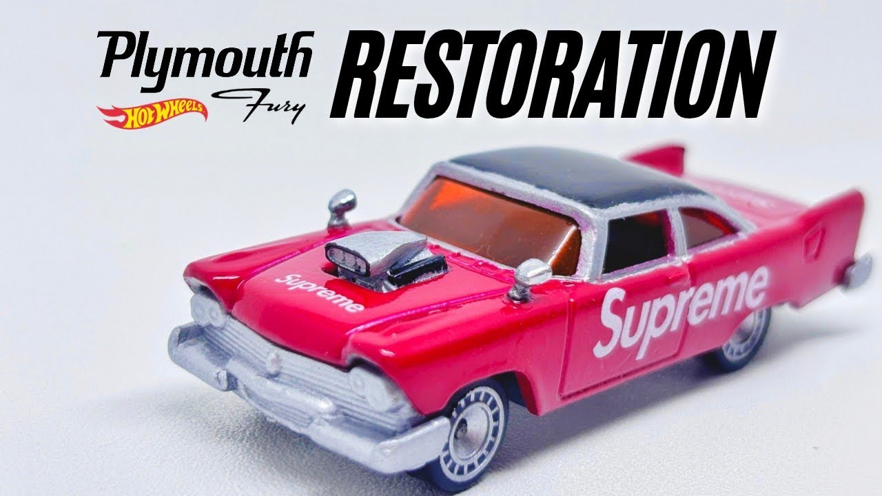 Plymouth Fury Hot Wheels Custom Restoration