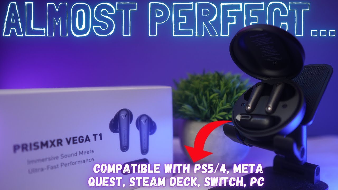 Обзор PRISMXR Vega T1: лучшие бюджетные беспроводные игровые наушники Amazon для PS5, ПК и других...