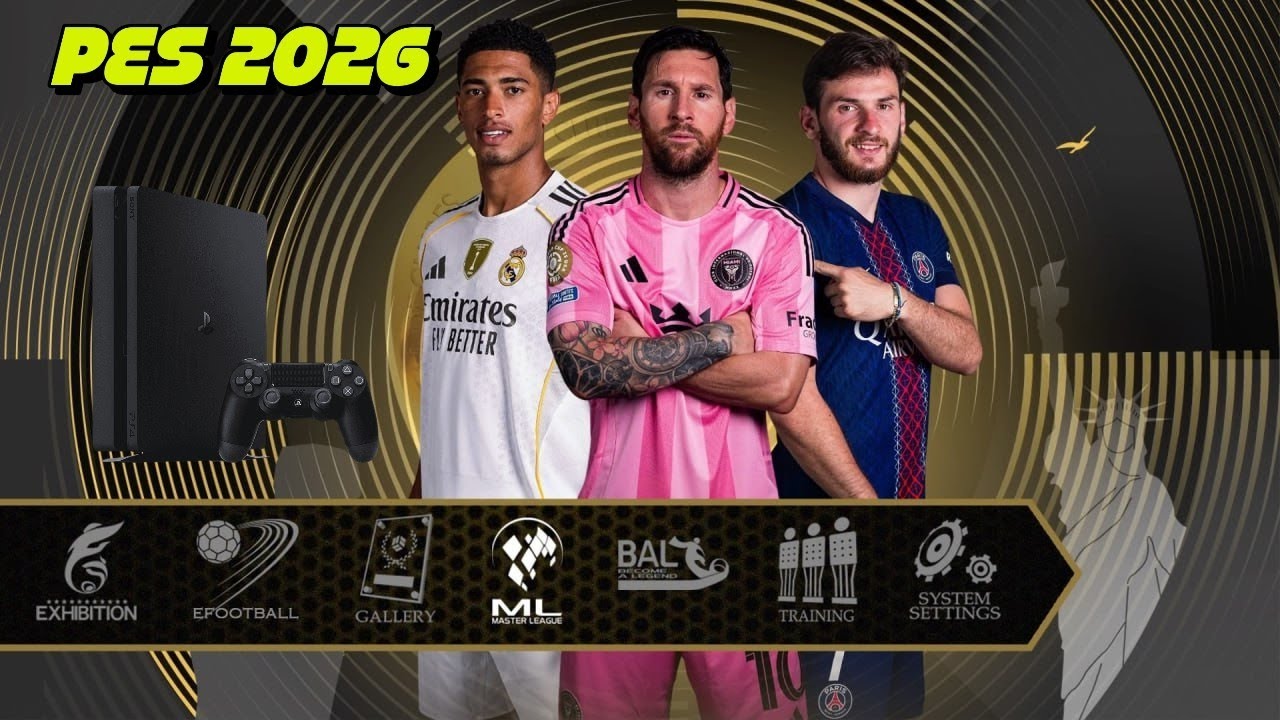 NUEVO PES 2026 PS4 PROGRAMADA 