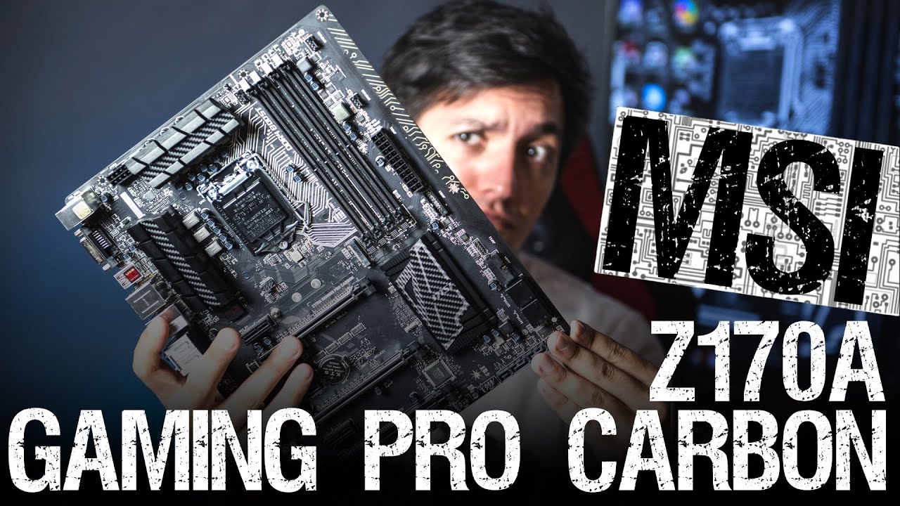 MSI Z170A Gaming Pro Carbon: черный ей к лицу