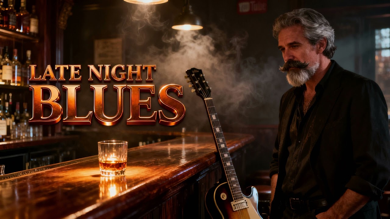 Late Night Whiskey Blues | Slow Blues Instrumental Guitar