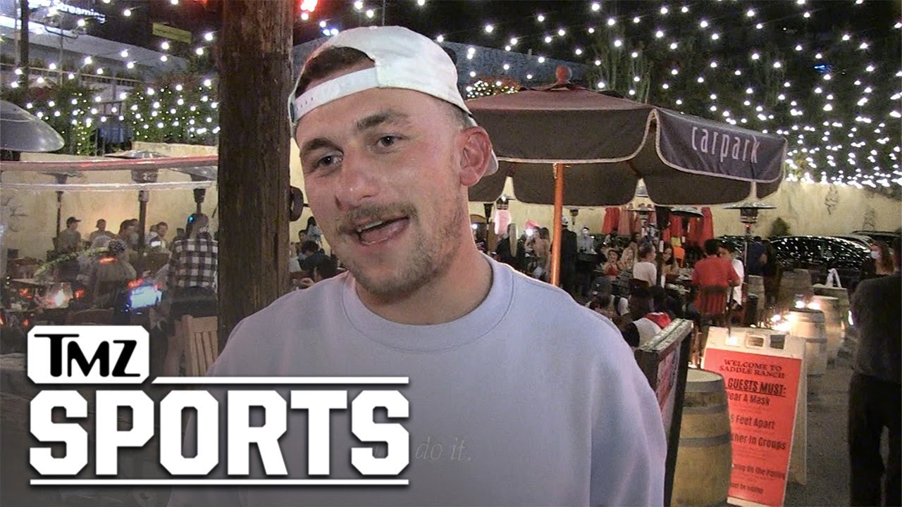Johnny Manziel Says The Rock Can Save the XFL, 'But I'm Retired, Dude' | TMZ Sports