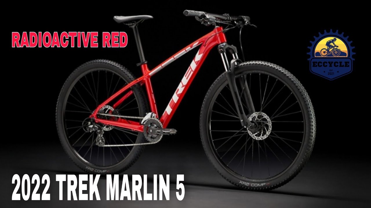 UNBOXING 2022 TREK MARLIN 5 | IN RADIOACTIVE RED COLOR | MTB 29