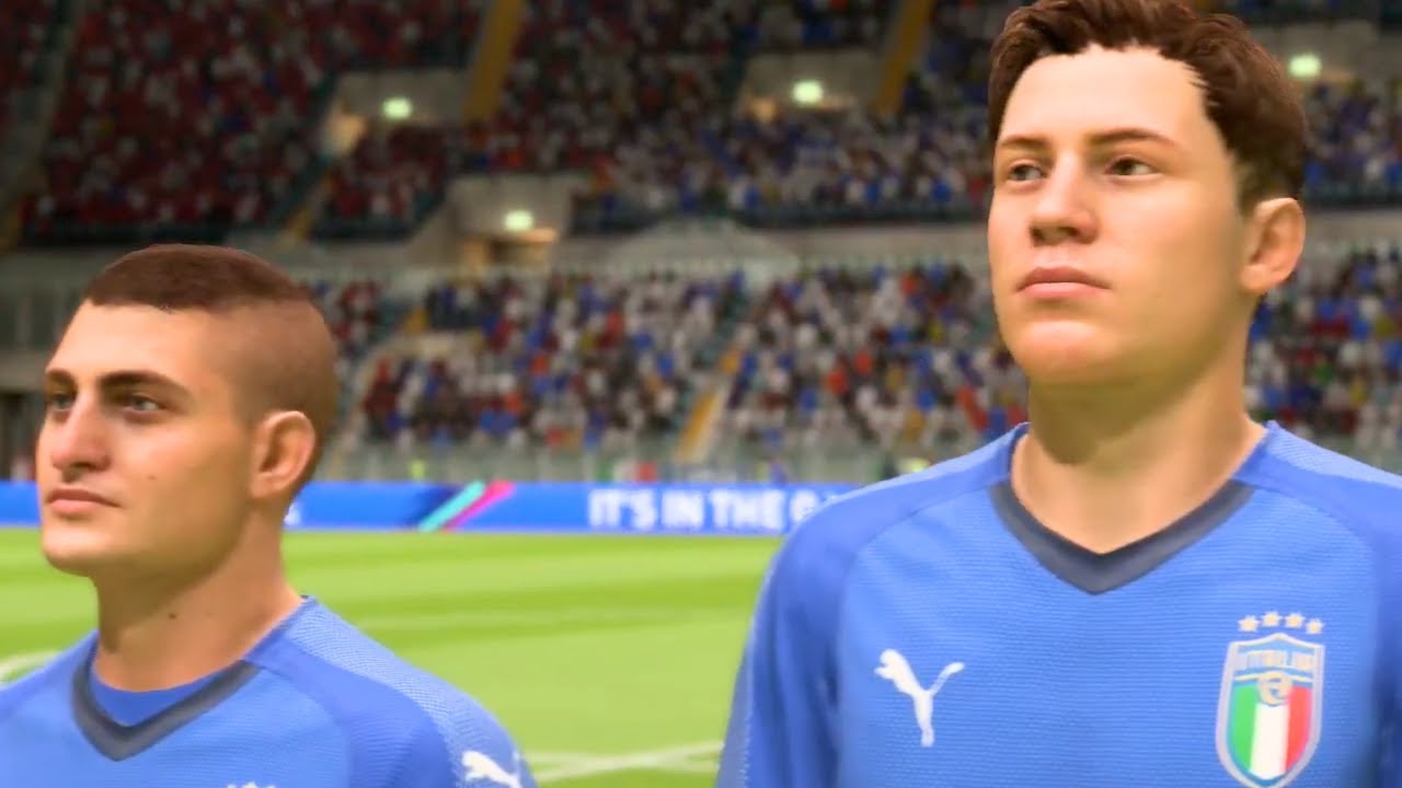 Italy vs Norway FULL MATCH | FIFA 19 AI Simulation Gameplay (CPU vs CPU)