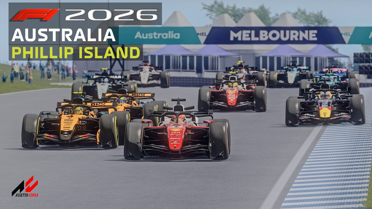 F1 2026 V12 Australian Grand Prix Phillip Island Assetto Corsa