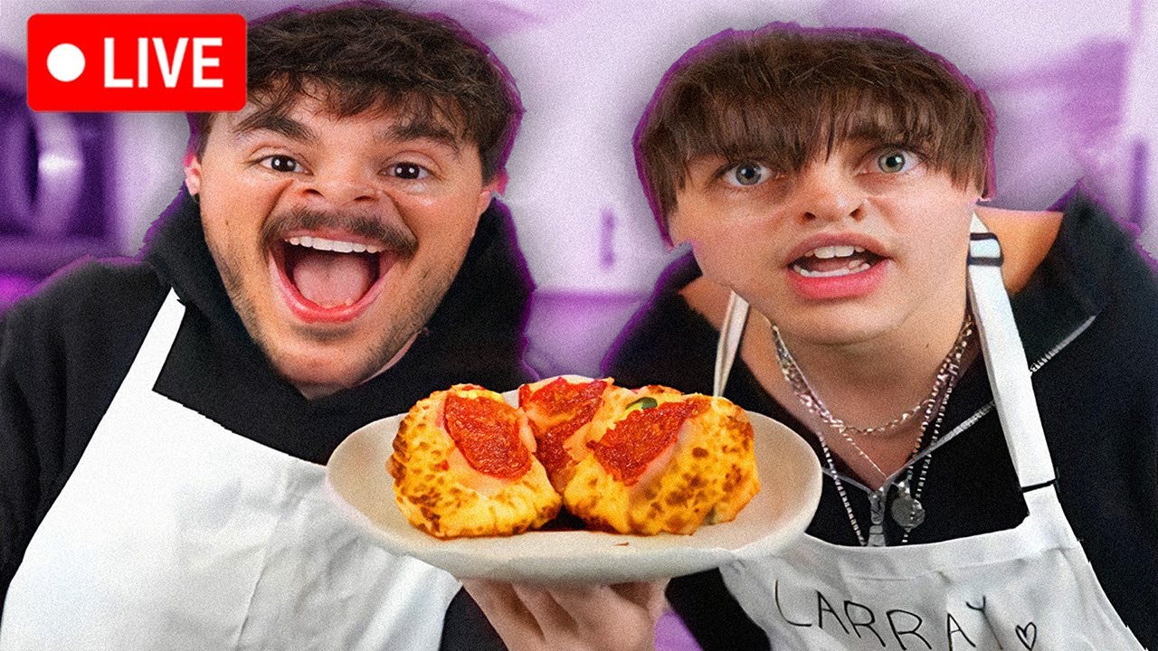 COOKING PIZZA BALLS WITH COLBY BROCK