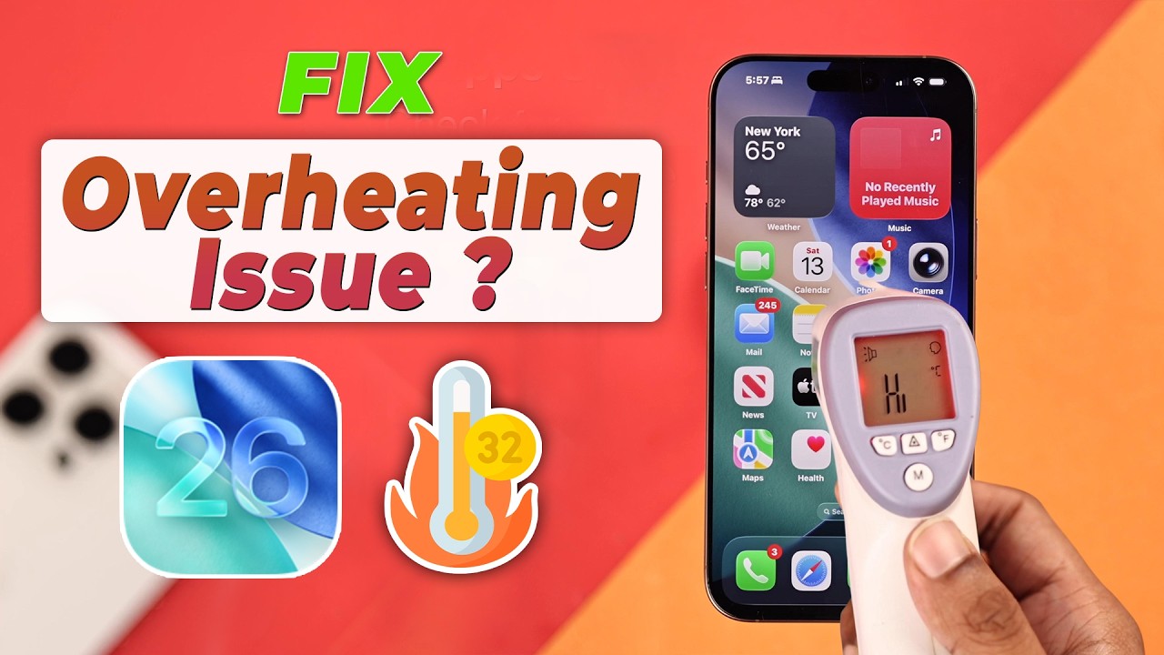 Перегрев iPhone после обновления iOS 26? - Как исправить!