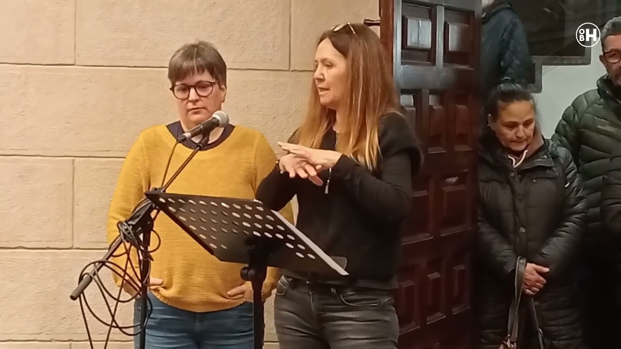 Jesusen Bihotza adinekoen egoitzako langileek aurkeztutako mozioa onartu du udalbatzak (2026-02-27)