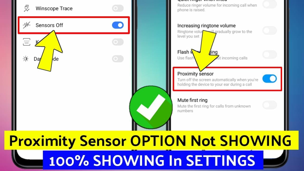 proximity sensor option not showing | proximity sensor option kaise laye setting me (redmi, realme)