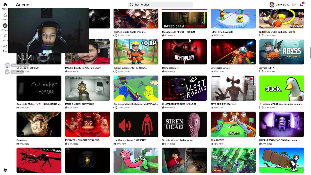 roblox horreur