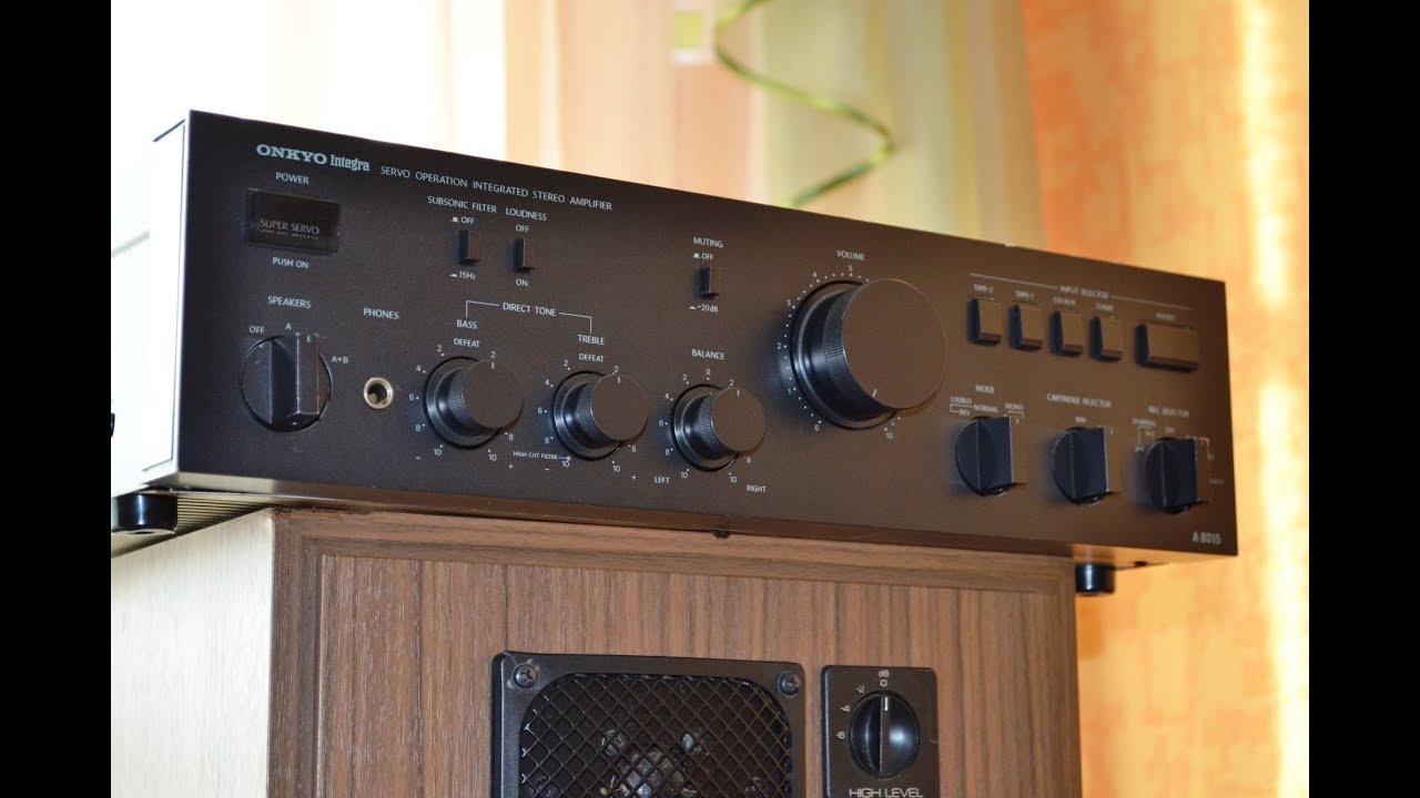 #hifiaudio  ONKYO INTEGRA A-8015 & DUAL CL390