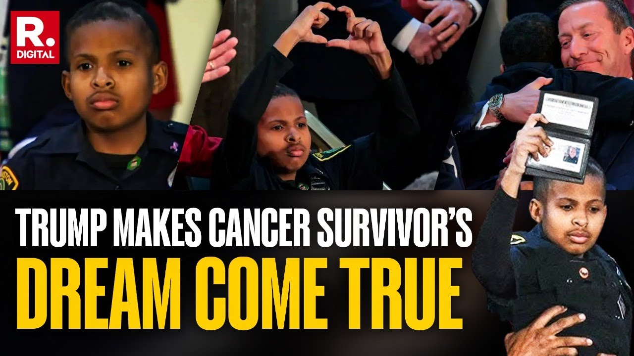 Trump Appoints Brain Cancer Survivor Dj Daniel as Honorary Secret Service Agent