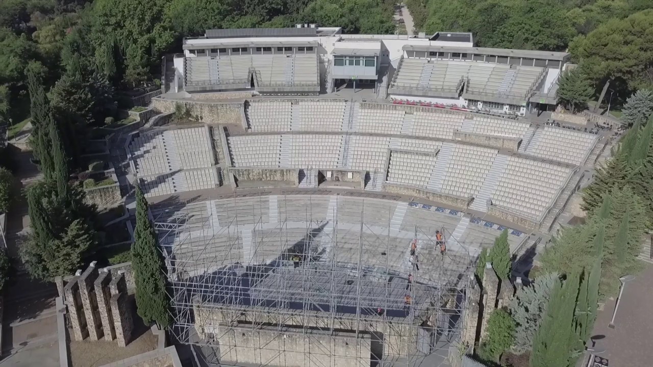 El Teatro de la Axerquía preparado para los conciertos del verano 2020
