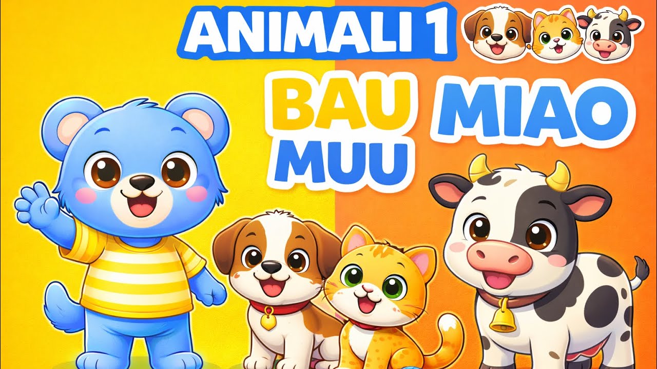 Zubi Zoo Zu Zu Zu 🐶 Animali 1 | Bau Miao Muu | Canzoni per Bambini