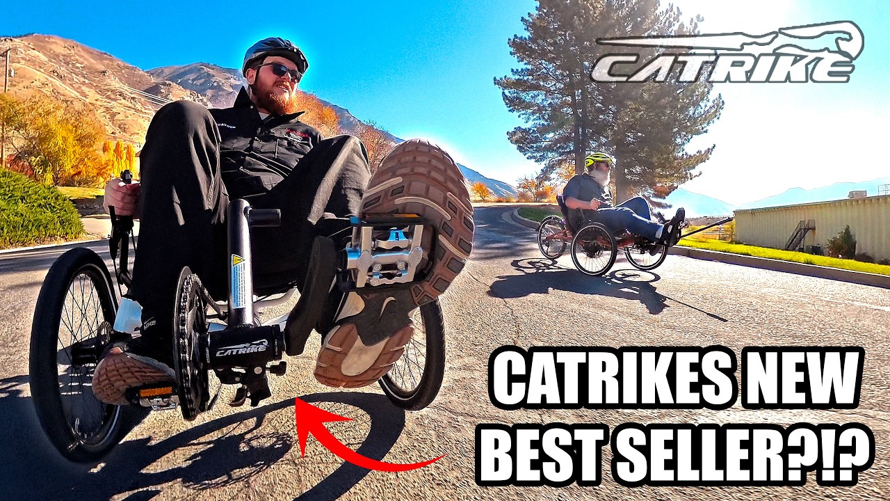 Новый двухподвесный трёхколёсный велосипед от Catrike — All Road vs Villager