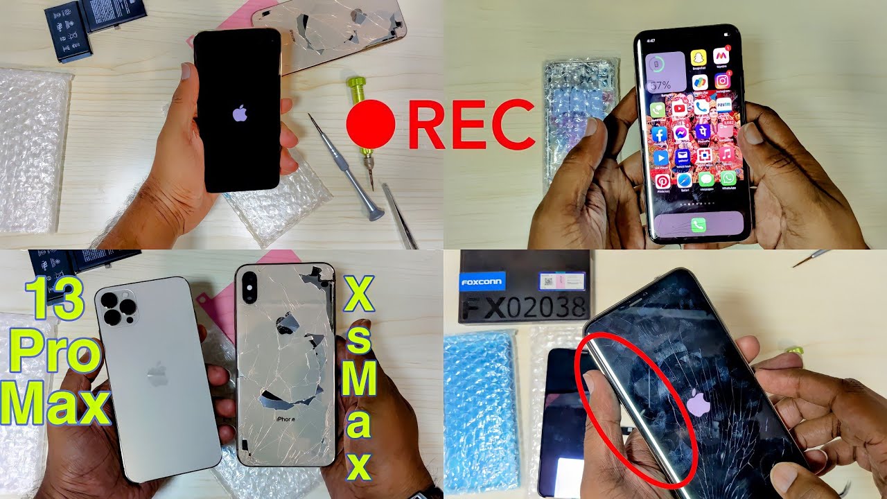 iPhone Xs Max Convert to iPhone 13 Pro Max | how i restore diy | restore destroyed phone |Hindi-AMS