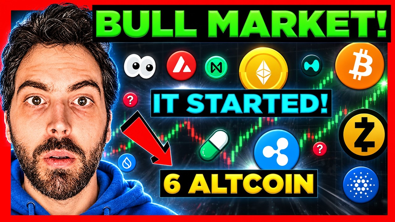 6 Crypto Coins Look PRIMED! Bitcoin BULL MARKET STARTING NOW!