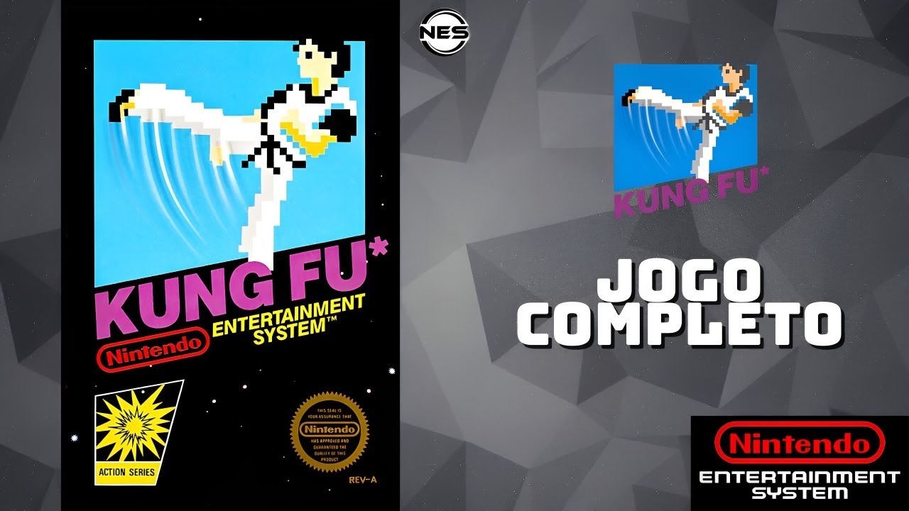 Kung Fu (NES) — Jogo Completo | Longplay Sem Comentários