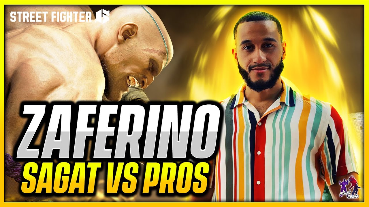 SF6 ▰ Zaferino SAGAT! The Moment You’ve ALL Been Waiting For 🔥 Street Fighter 6 High Level Gameplay