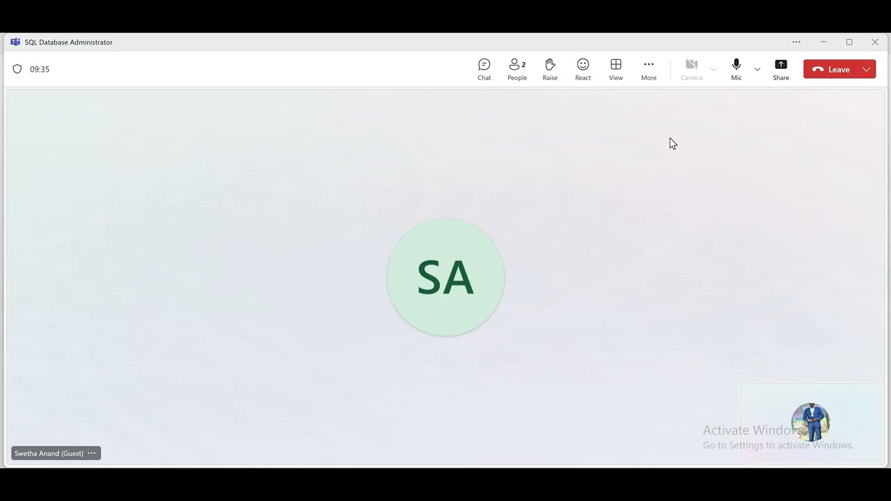 Пробное собеседование на должность администратора баз данных SQL (5 лет опыта)
