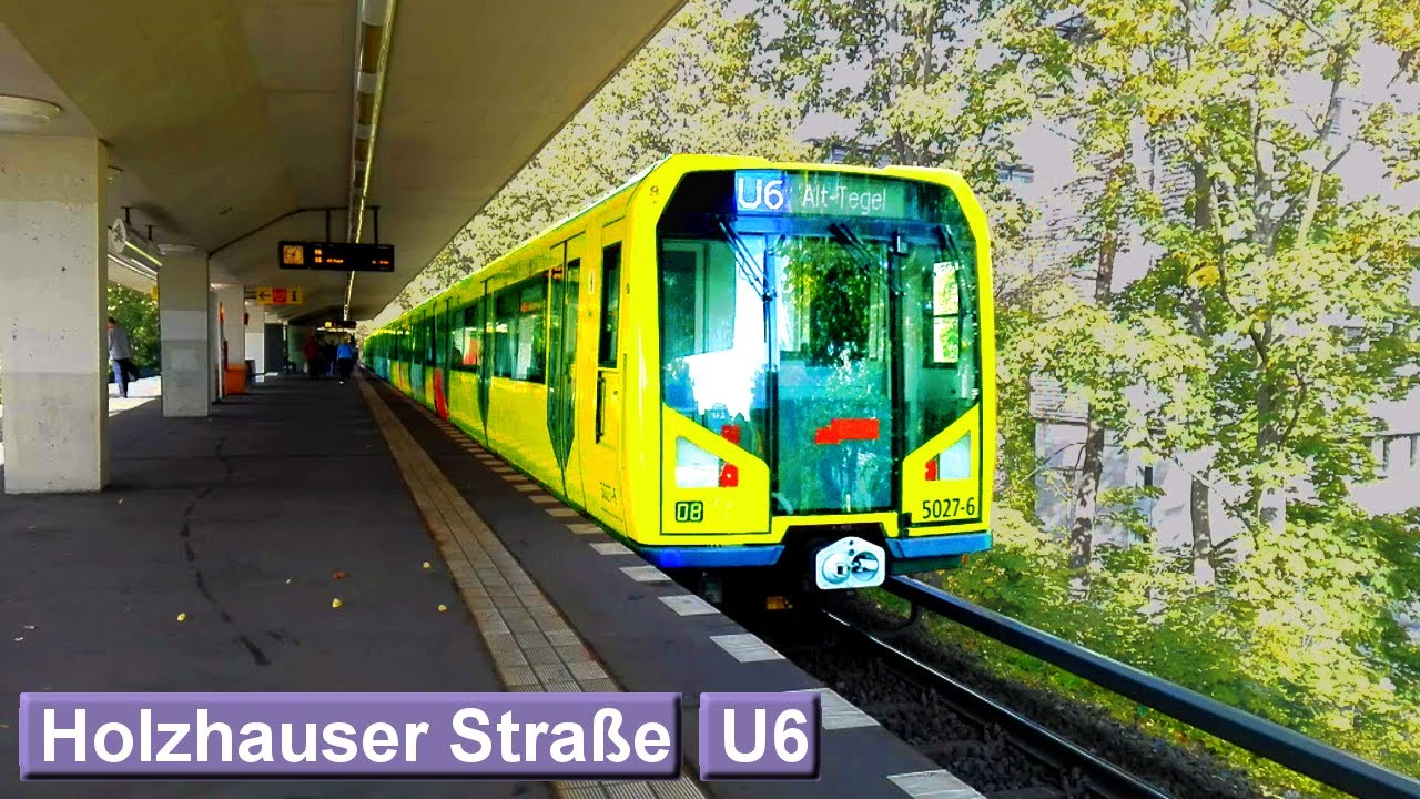 Holzhauser Stra&szlig;e U6 : Берлинский метрополитен ( BVG H - F92 )
