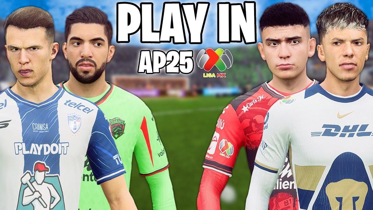 SIMULANDO el PLAY IN de la LIGA MX 2025 en FIFA