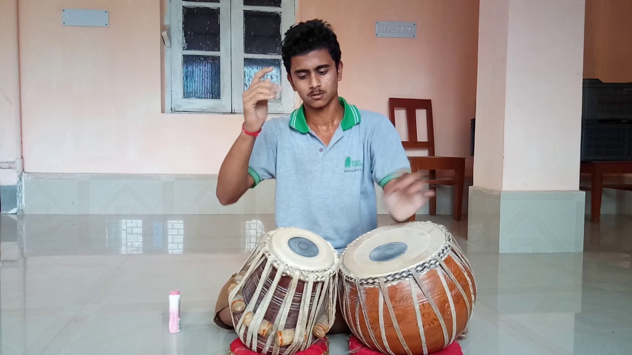 Tabla lahara;Tintal tabla lahara,  Anurup Das, Narendrapur; 