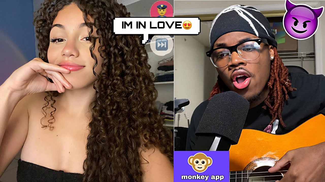 MONKEY APP...BUT MY SINGING RIZZ IS UNSTOPPABLE😍
