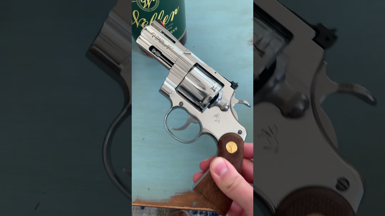 3 inch Colt Python 357 magnum!