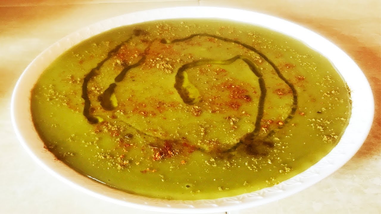 Moroccan bissara -easy, simple and delicious recipe