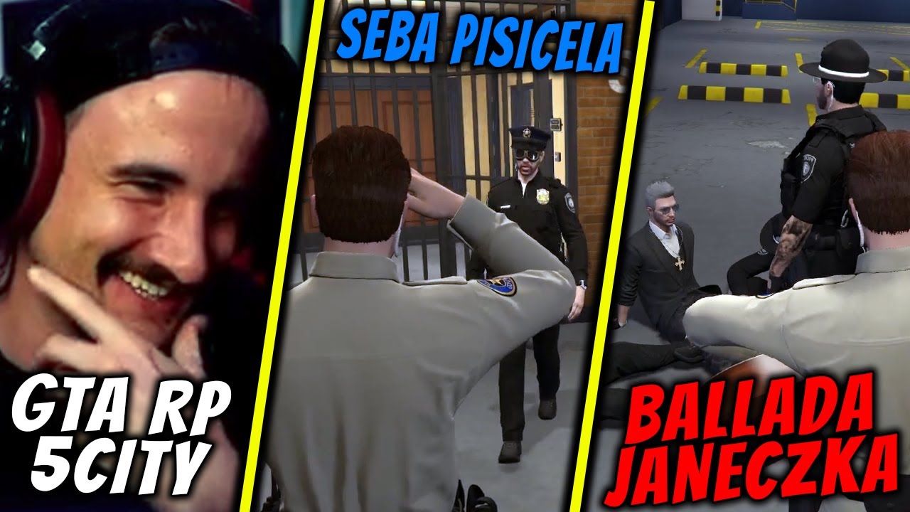 BRAT PISICELI ŁAMIE GANGUSA! (GTA RP, 5CITY)