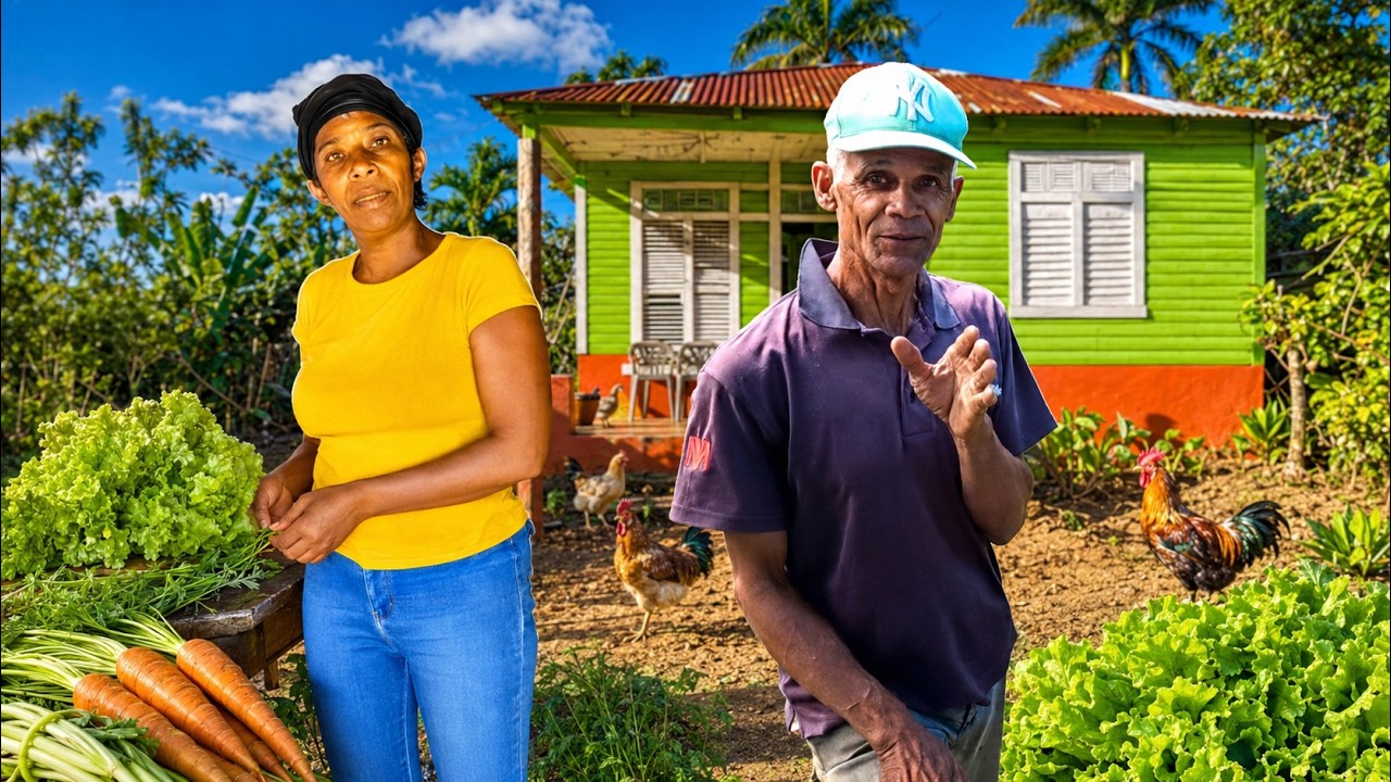 VIVEN COMO REYES EN SUS CASITAS DEL CAMPO DOMINICANO