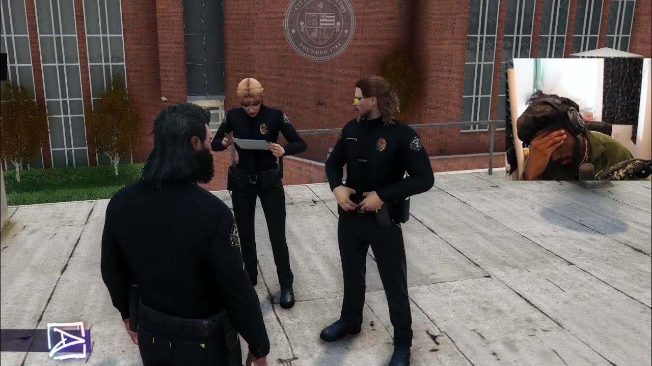 Chief & Asst. Chief of Police Confront Denzel over Leaving 95s to go to Hydra Sh*otout (NoPixel)
