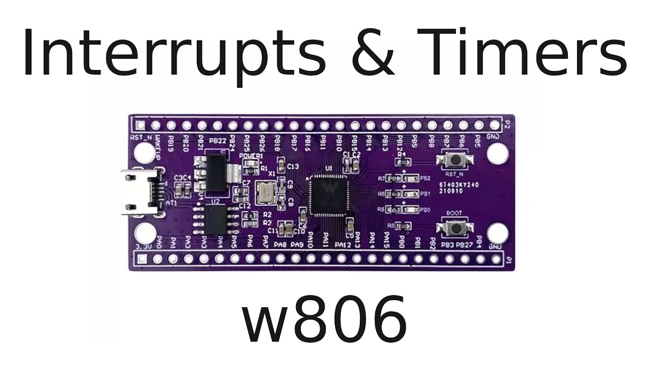 w806 - Timery i przerwania