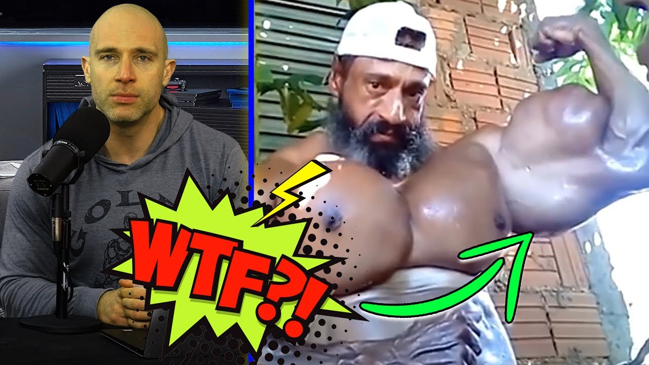 'Top 10 People With Fake Muscles That Look Ridiculous' REACTION!!