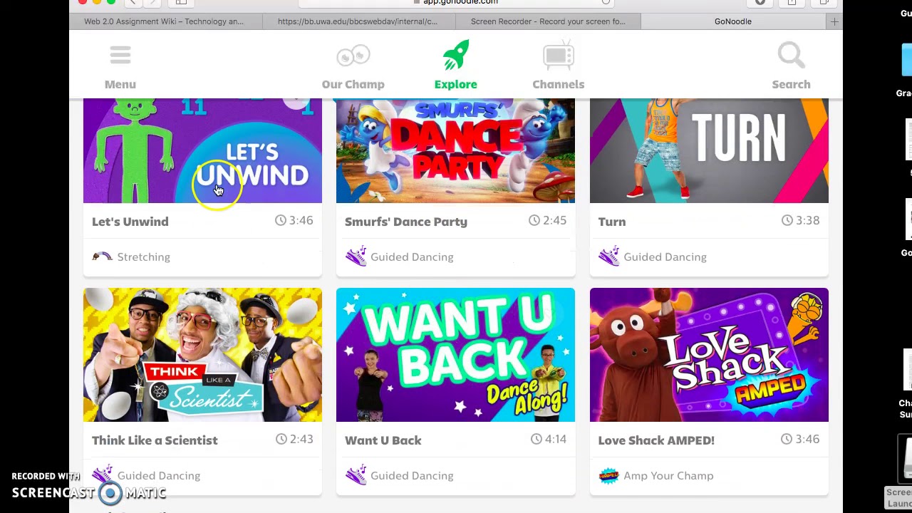 GoNoodle Tutorial