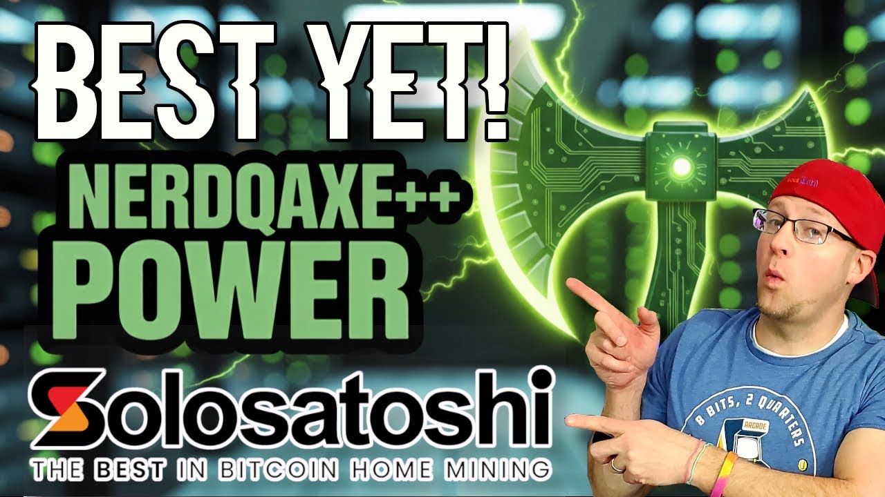 🤓 Лучший соло-майнер BTC — NerdQaxe++ Rev 6 | Полное руководство по настройке и поддержке | Распа...