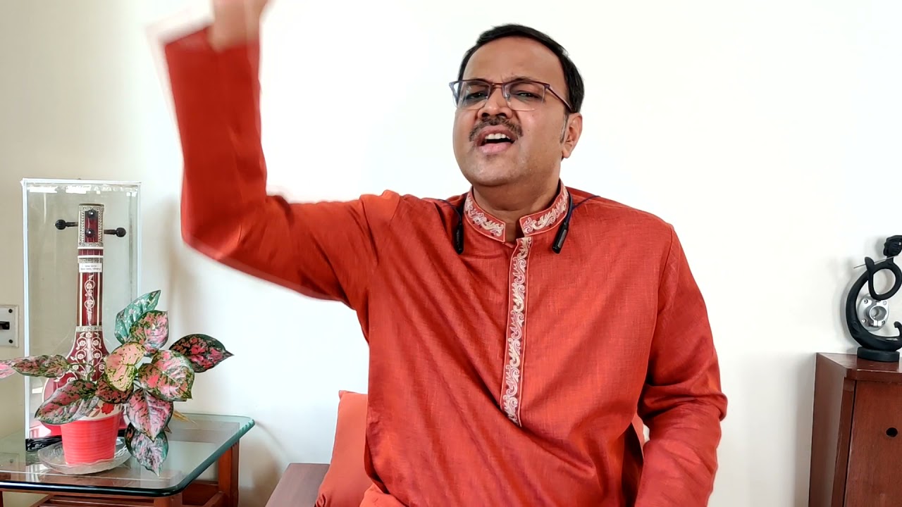 Pandit Sanjeev Abhyankar - Classical - Raag Ramkali - Radha Nanda Nandan Anuragi