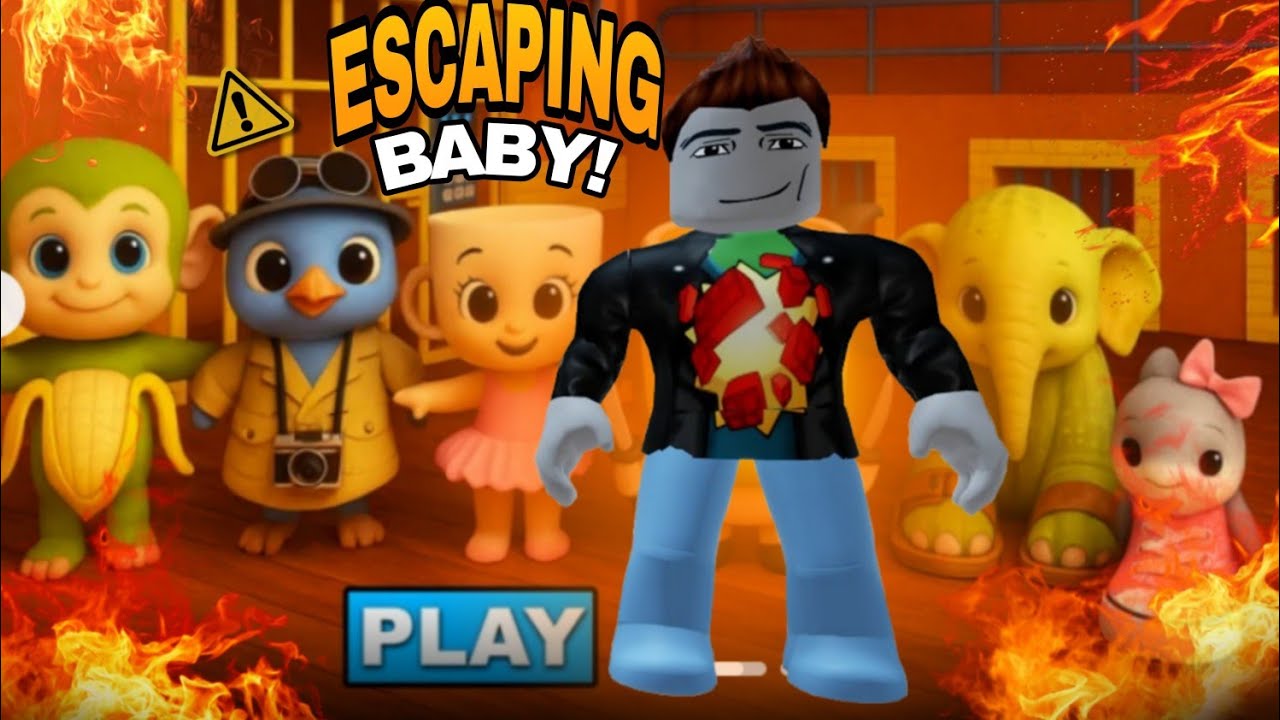 ESCAPE BABY BRAINROT  FAMILY PRISON RUN l IN ROBLOX l ROBLOX CHALLENGE 