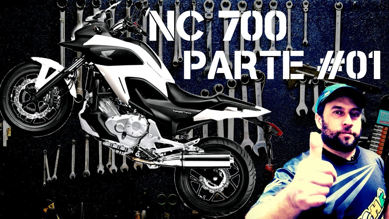 😲👉NC 700X Manutenção sem esconder nada! (Parte 1)