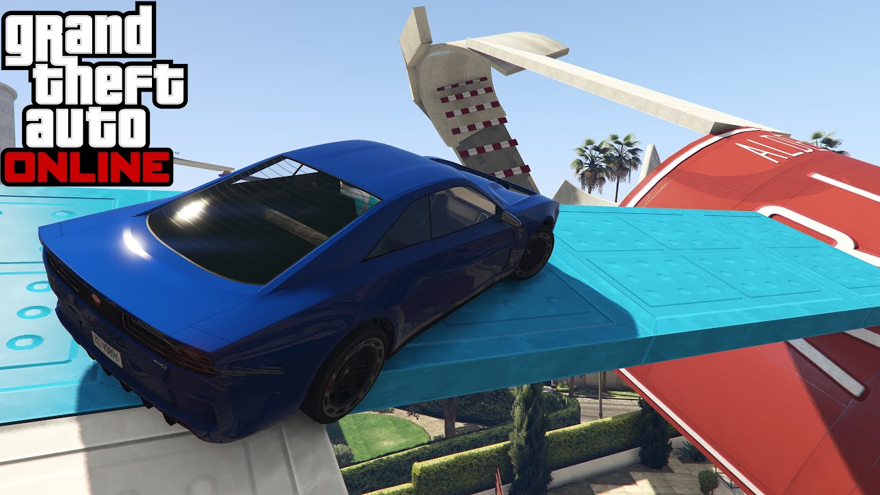 PRZYJEMNY BUFFALO EVX PARKOUR | GTA ONLINE z EKIPĄ [JANOWSKY i STARDIXOS] #153