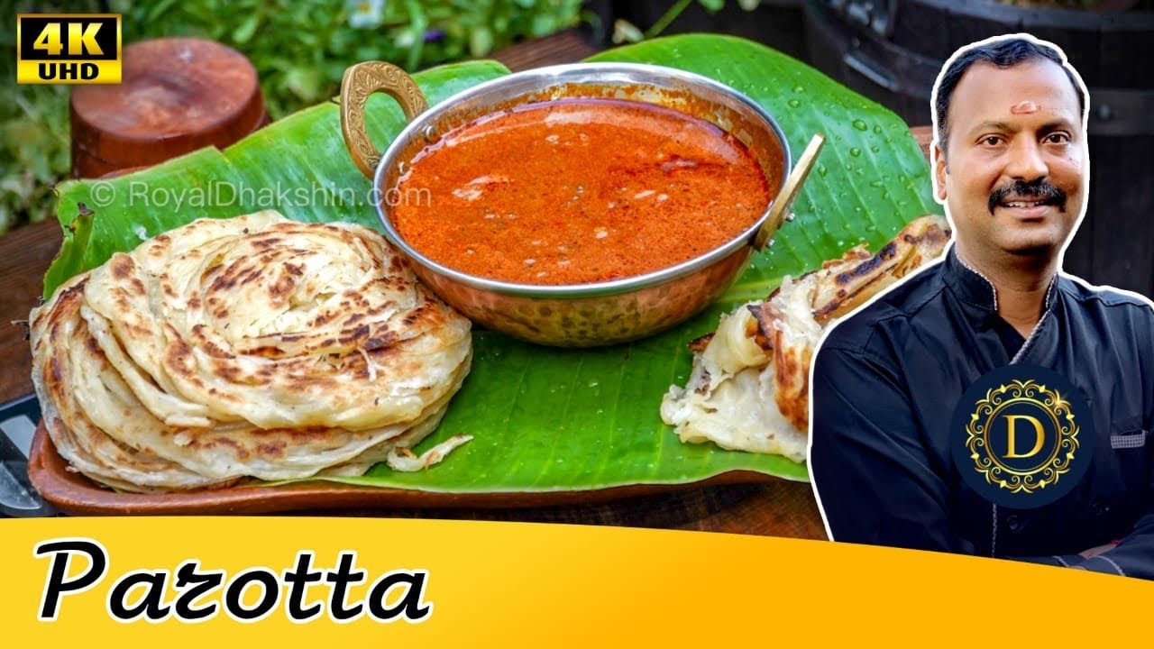 Veechu Parotta  | Malabar Parotta | Varqi Paratha | Layered Paratha | Street Food|How to make parota