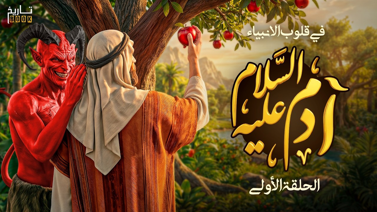قبل أن يخسر الإنسان الجنة… ماذا حدث بين آدم وإبليس؟ | في قلوب الأنبياء ح (1)