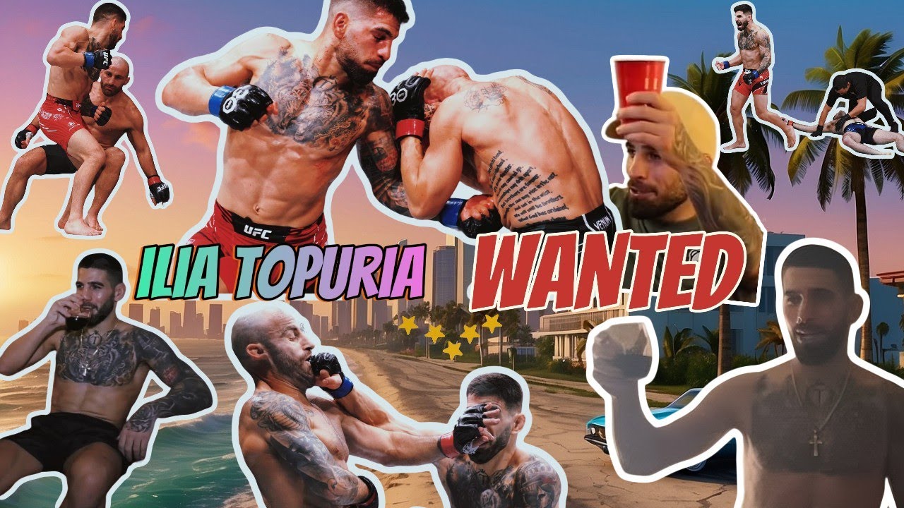 14 Minutes Of Ilia Topuria Being A Gta 6 Character 🔫 CRAZY MOMENTS ▶CRAZY CONFIDENCE▶FUNNY TRASHTALK