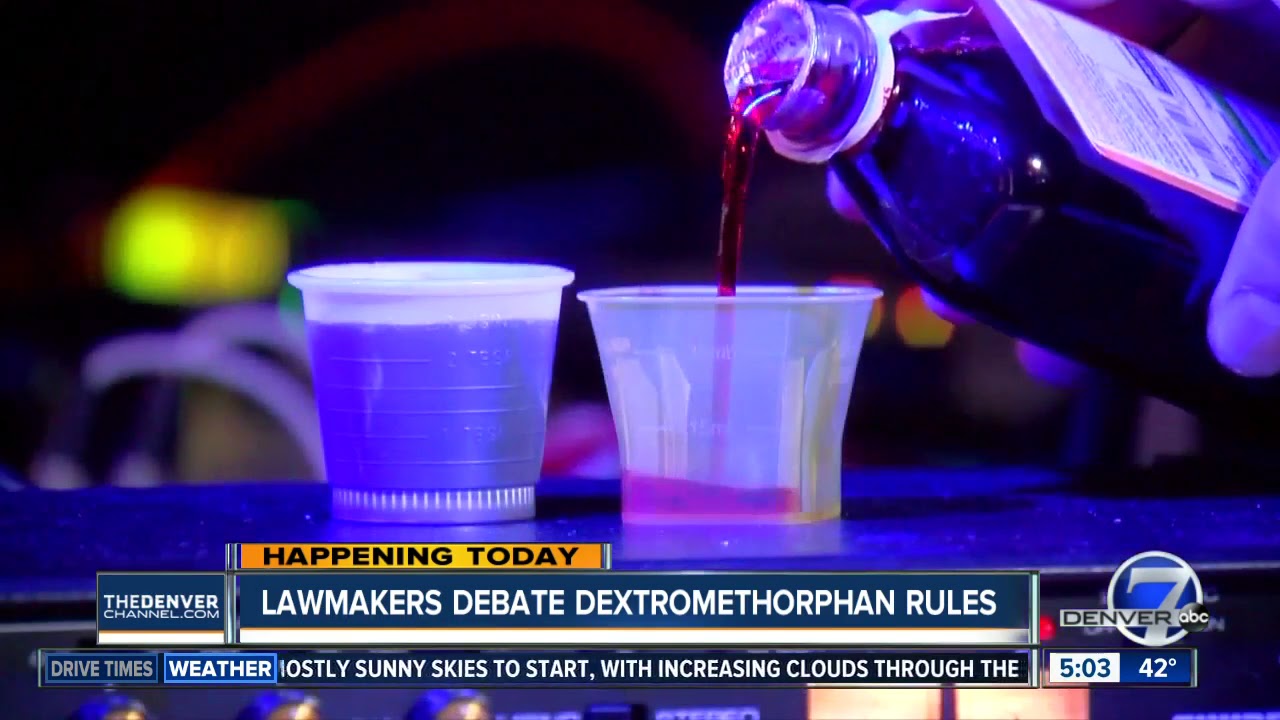 Lawmakers debate dextromethorphan laws