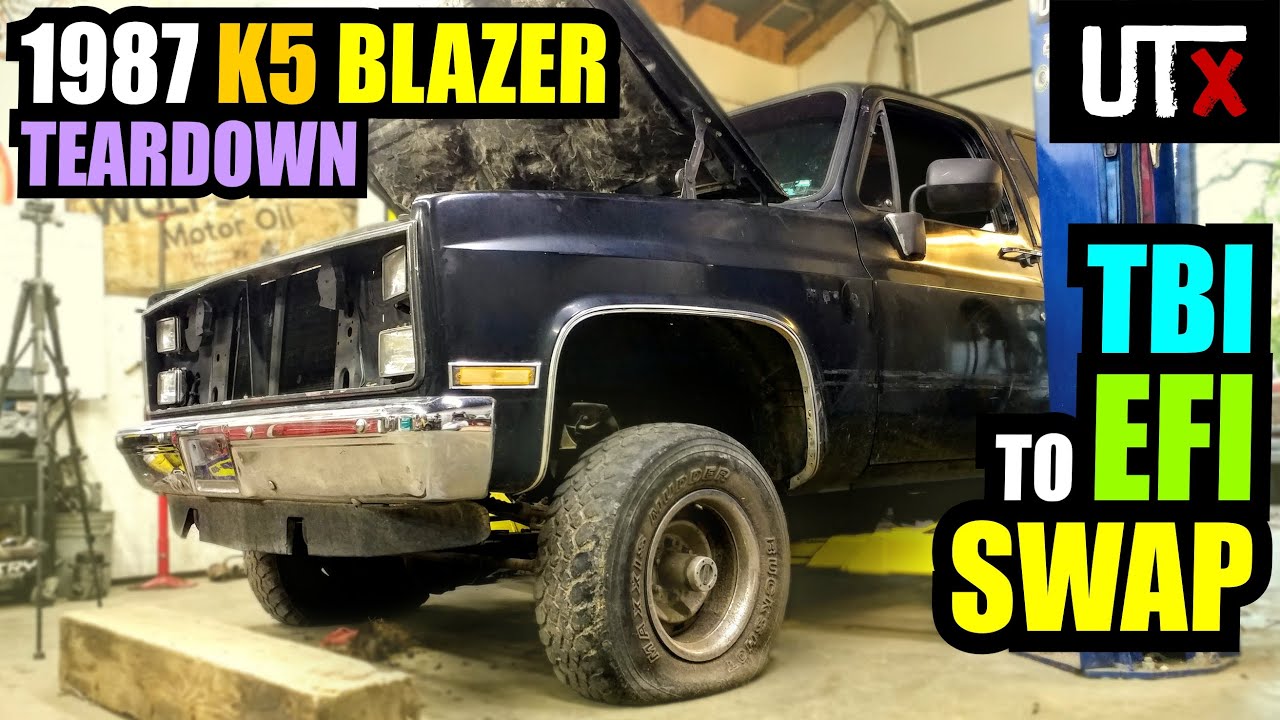 LOOSE ENDS - 1987 Chevy Blazer TBI to FiTech EFI Conversion PART 1 - UTX
