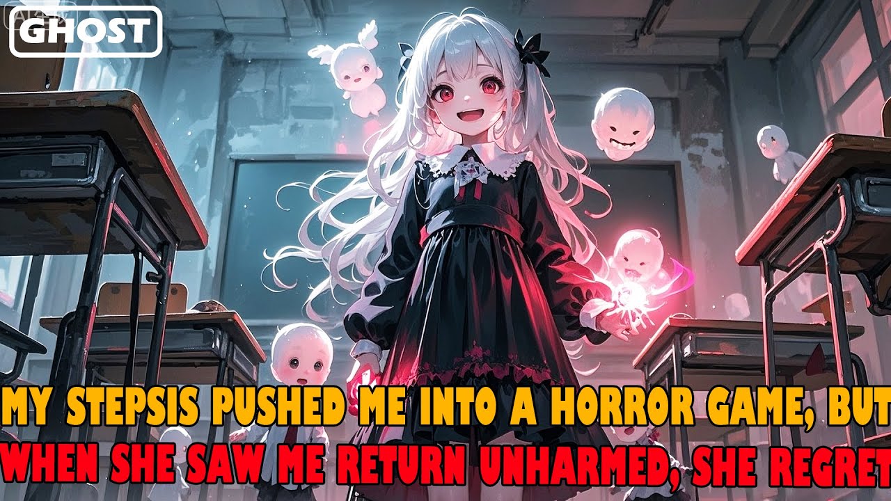 My Stepsister Pushed Me into a Horror Game, But When She Saw Me Return Unharmed, She paincked.