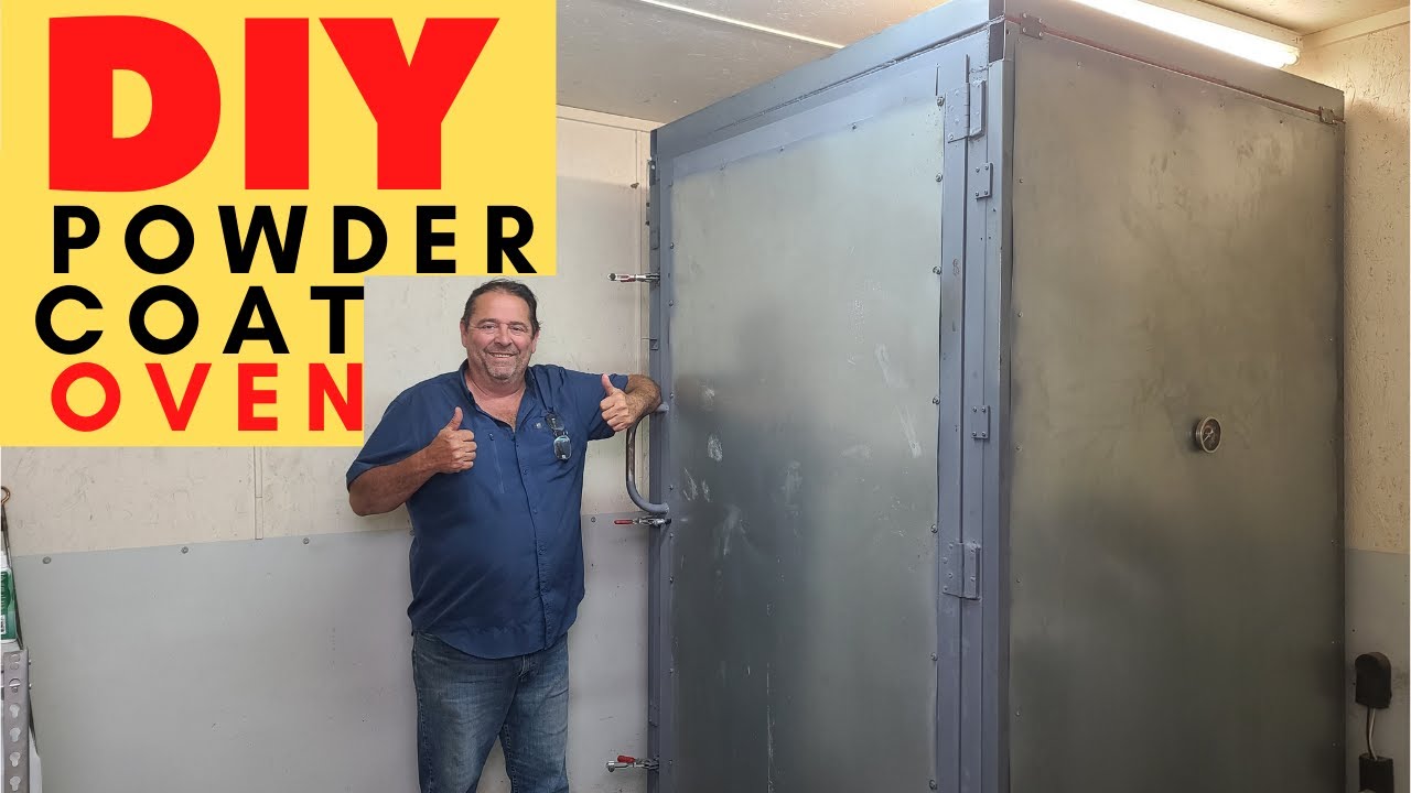 Печь для порошковой покраски своими руками